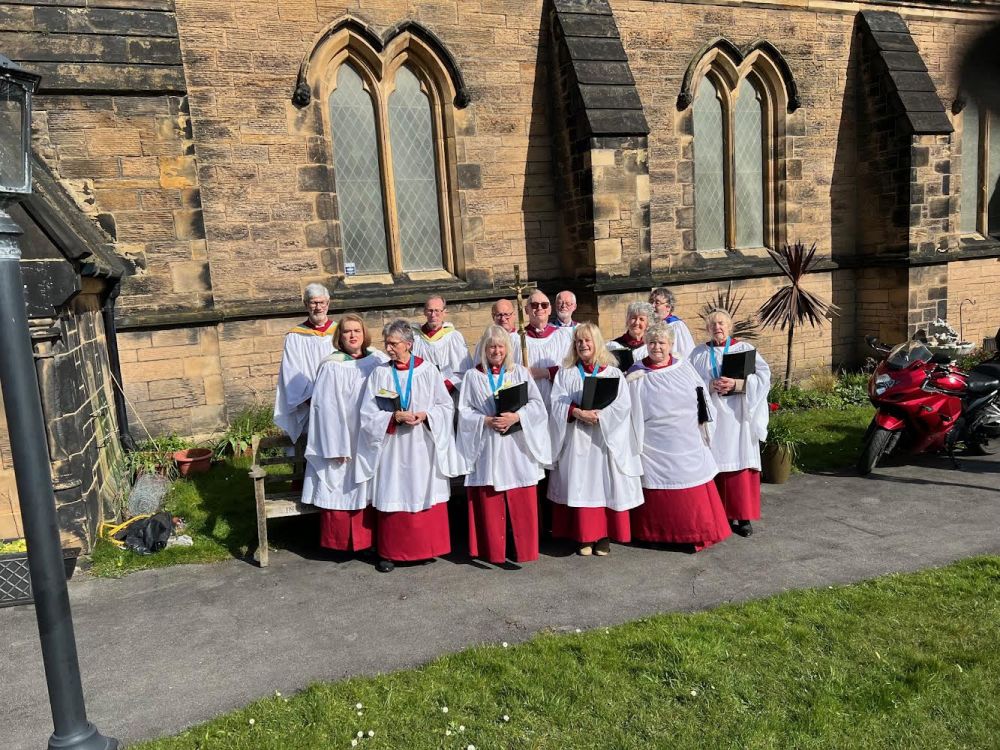 Choir on Easter Day 2024