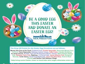 New Brighton Coastal Community Team Easter Egg Appeal.