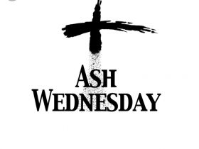 Ash Wednesday 7.30pm