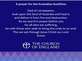 Church of England Prayer for Australia