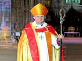 Bishop Mark begins his public ministry